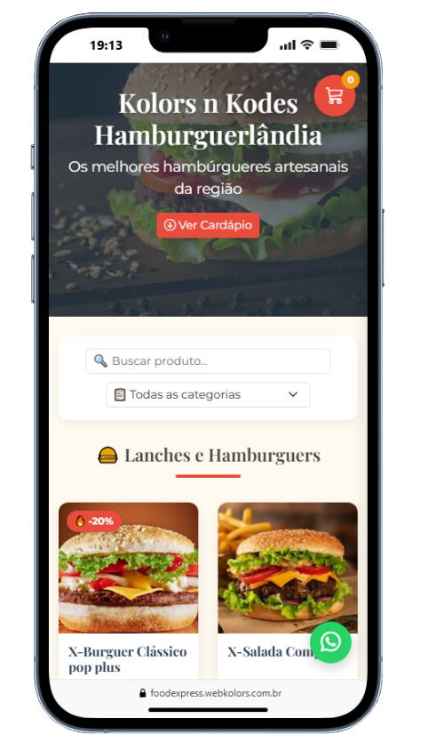 FoodExpress Multi-cardápio